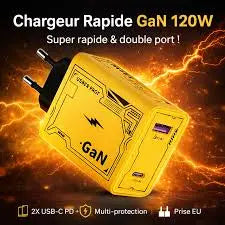 Chargeur 120W Gan